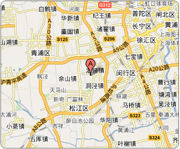 上海办公室地图